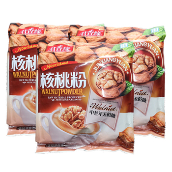 核桃粉508g装学生加钙脑健康补营养早餐牛奶冲饮食品起