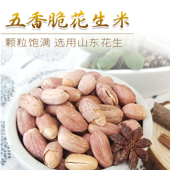 山东特产五香花生米奶香花生米孔府宴花生米200g