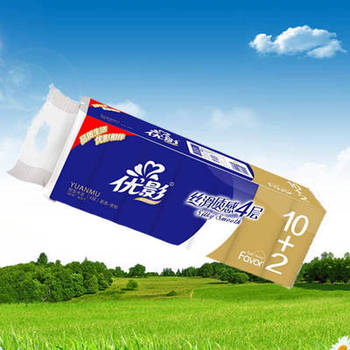 优影无芯卷纸36卷纯木浆/纯竹浆卫生纸巾家用厕纸整箱擦手特价疯抢实惠装