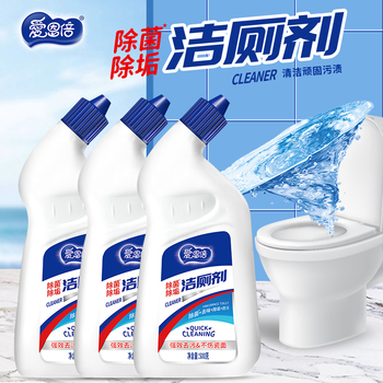 爱恩倍洁厕灵洁厕液除臭洁净杀菌500ml*3瓶