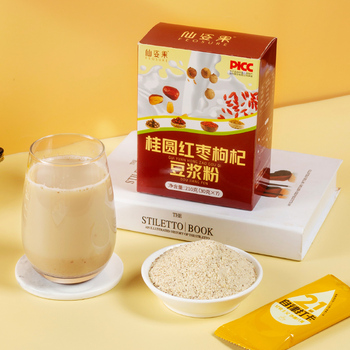 仙姿果 桂圆红枣枸杞豆浆粉2盒