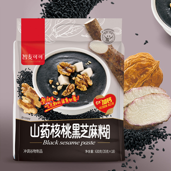 山药核桃黑芝麻糊630g