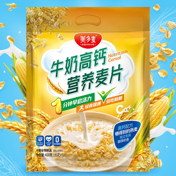 牛奶高钙营养燕麦片420g