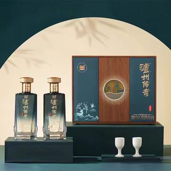 泸州传奇500ml*2瓶52度浓香型白酒