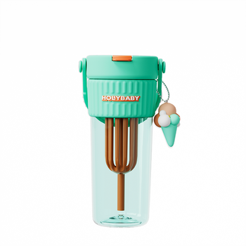 HOLLY BABY冰淇凌果茶双饮杯600ml